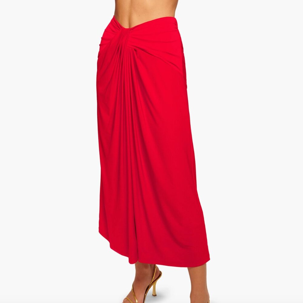 Ramy Brook Elodie Gathered Maxi Skirt Small